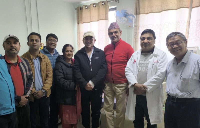 पोखराका मेयर धनराज आचार्य आज अस्पतालबाट डिस्चार्ज