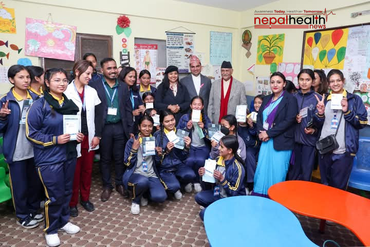 हालसम्म १३ लाख किशोरीहरुले एचभिपी खोप लगाए