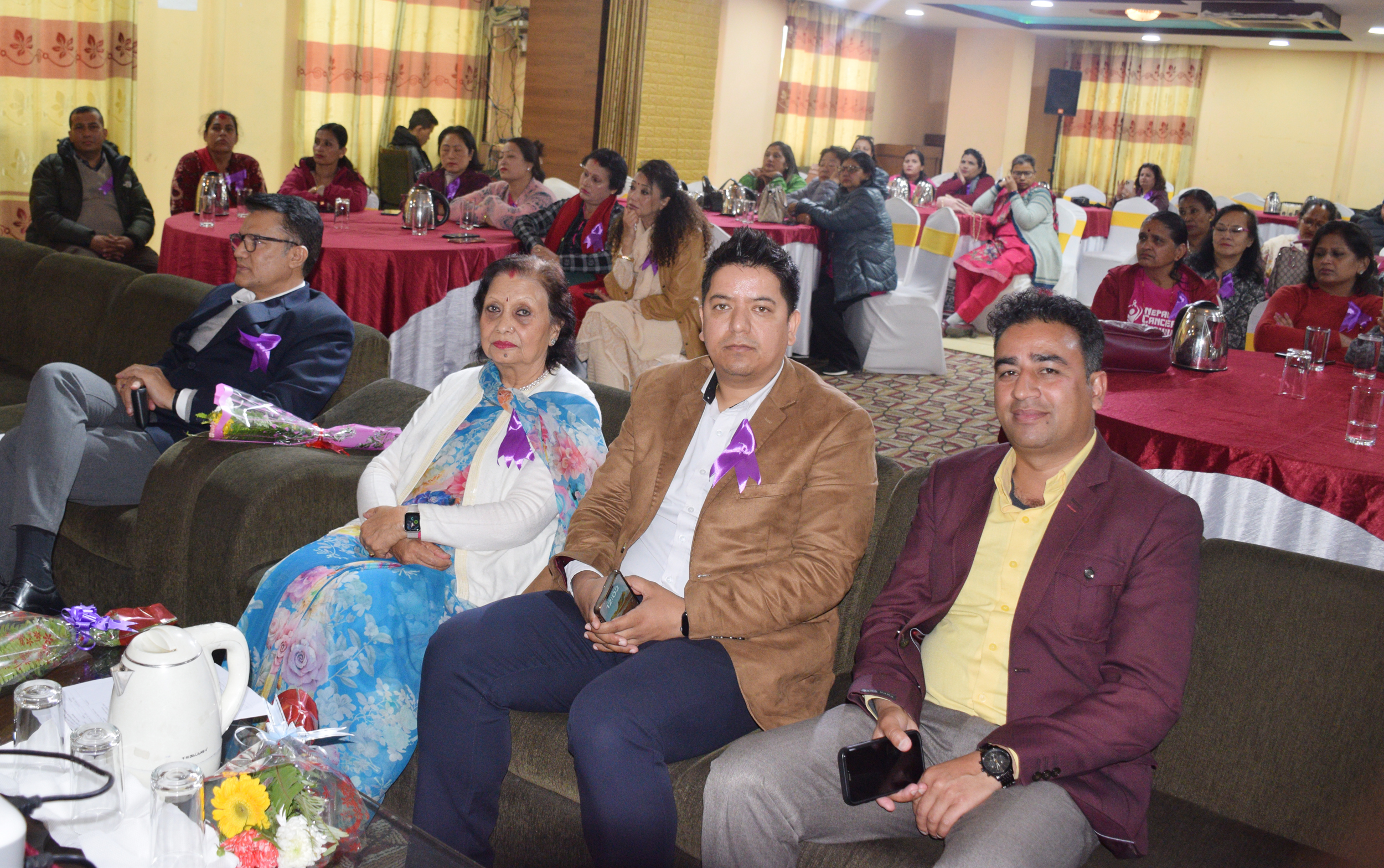 नेपाल क्यान्सर सर्भाइभर्स सोसाइटीद्धारा देशका दुई चर्चित क्यान्सर विशेषज्ञलाई विशेष सम्मान