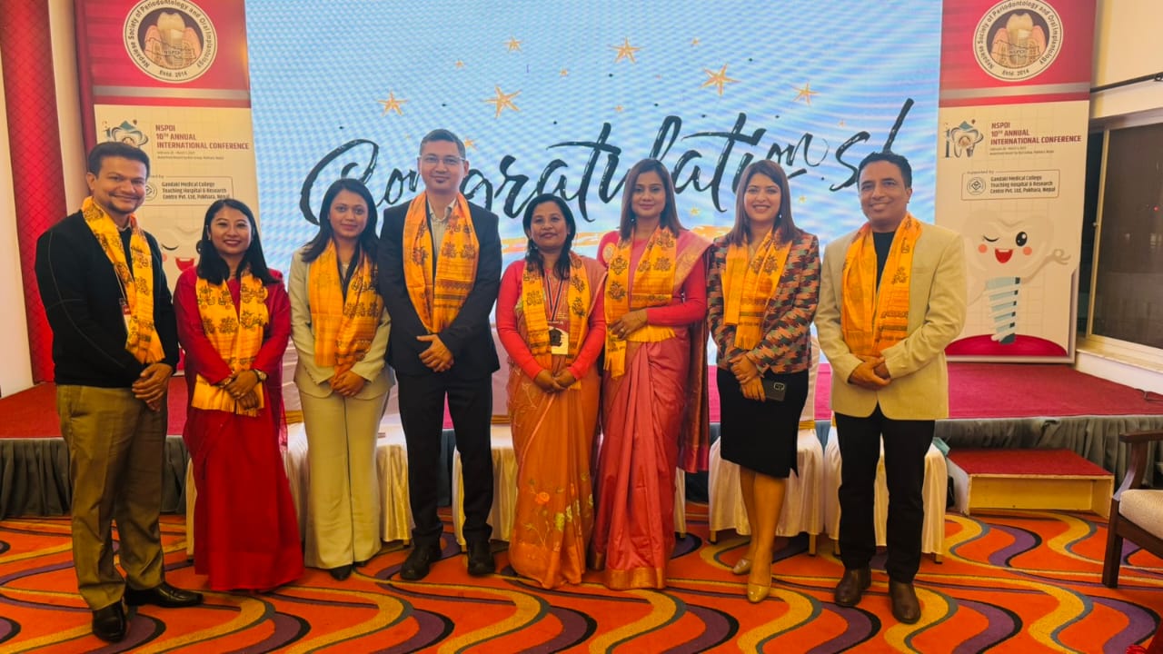 डा. अमिना प्रधानको अध्यक्षतामा नेपलिज सोसाइटी अफ पेरियोडण्टोलोजी एण्ड ओरल इम्प्लान्टोलोजीको नयाँ कार्य समिति निर्वाचित