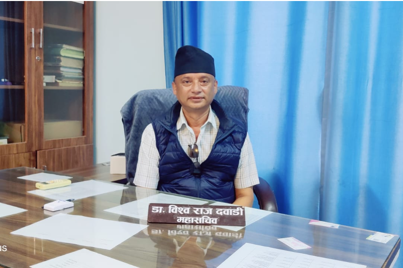 डा. विश्वराज दवाडी कांग्रेस महाधिवेशन प्रतिनिधिमा निर्वाचित