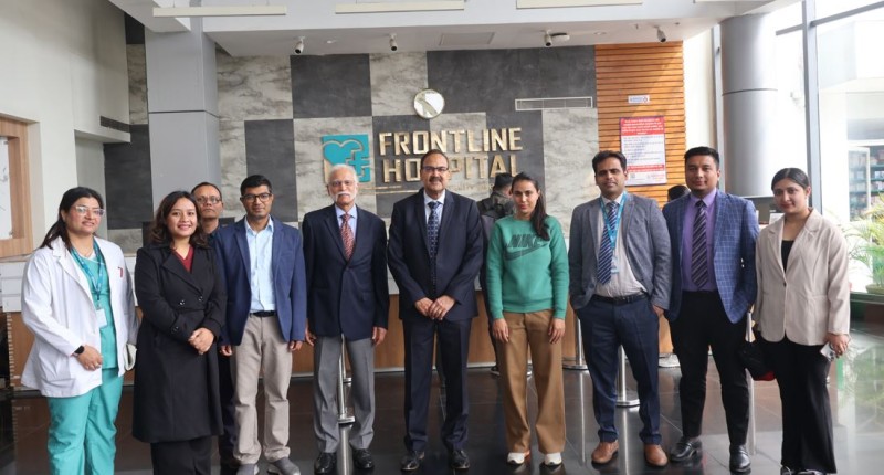 वरिष्ठ पल्मोनोलोजिस्ट प्रा. डा. रमेश चोखानी अब फ्रन्टलाइन अस्पतालमा