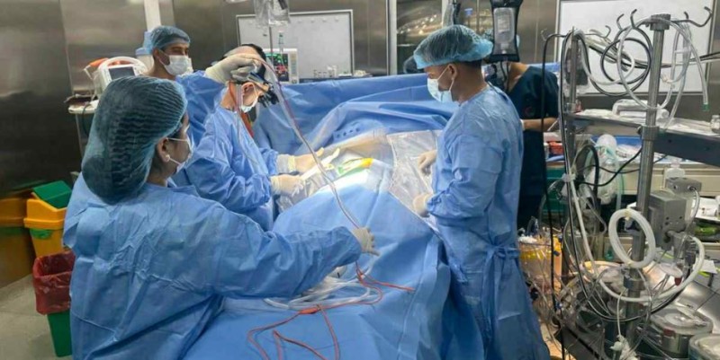 नेपालमा पहिलो पटक एमआइसीएस प्रविधिबाट जन्मजात मुटुको प्वाल टालियो