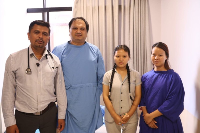 चिरफार बिनै गरियो नसाको जटिल उपचार