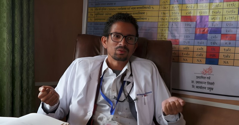 ‘सिस्टम खराब छ’ भन्दै हुम्ला अस्पतालको अवस्था सुनाएका डा. तिवारीको सरुवा