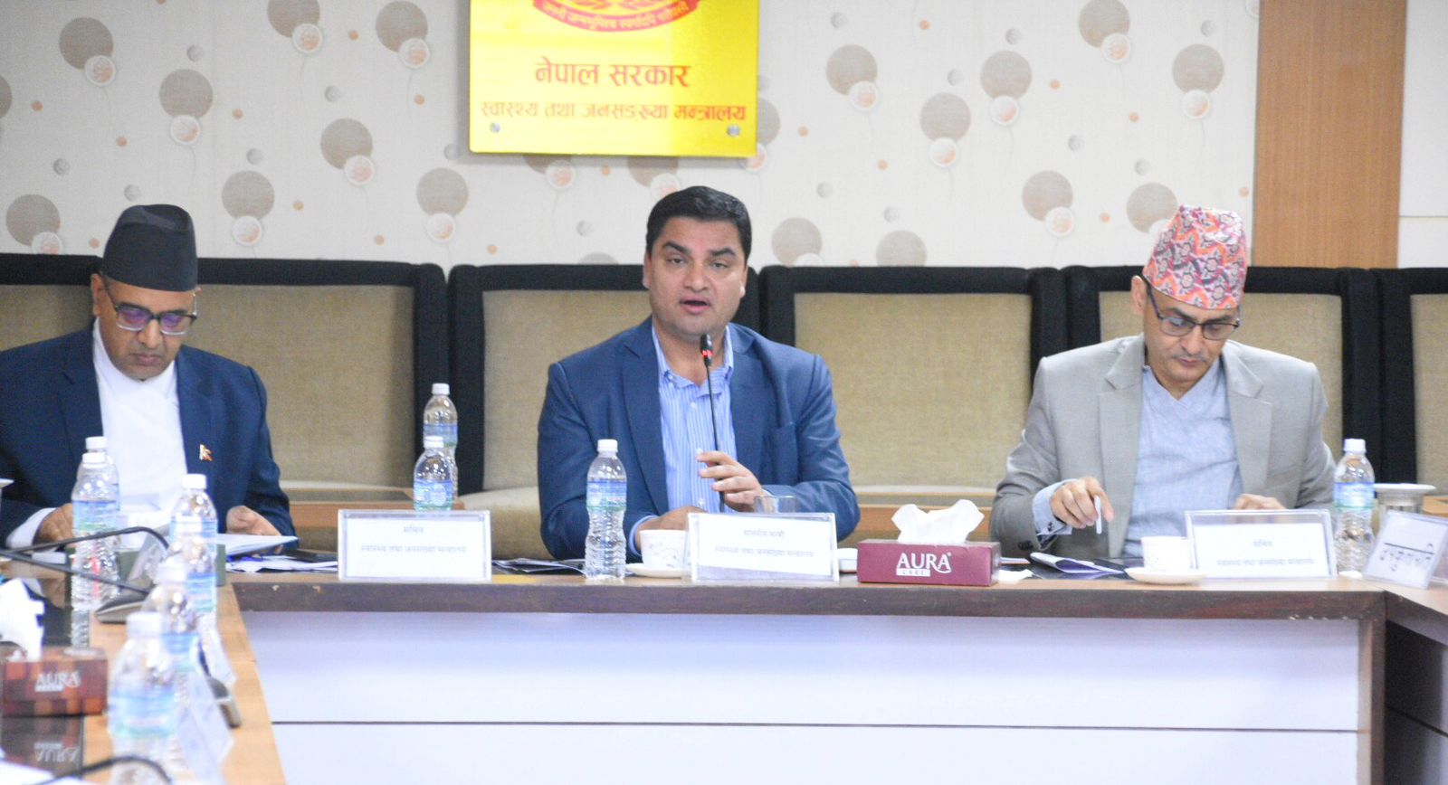 Health Minister Paudel expresses concern over capital expenditure, commits to being ready to resolve the issues
