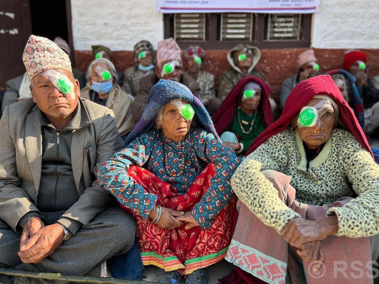 कर्णालीको अति दुर्गम समुदायमा हिमालय आँखा अस्पतालको सेवा विस्तार : एक वर्षमा १७ हजारभन्दा बढी सेवा