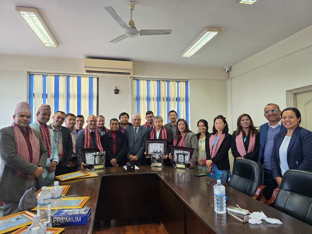 नेपाल मेडिकल काउन्सिलका नवनिर्वाचित पदाधिकारीहरूले सम्हाले कार्यभार