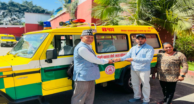 दुर्गम बाजुरामा अब दुईवटा एम्बुलेन्स — गर्भवती, सुत्केरी र विपन्नका लागि निःशुल्क सेवा