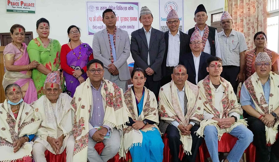 मानवीय सेवाका हिरोहरू सम्मानित