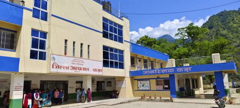 जिल्ला अस्पताल बाजुरामा जीवनजलको अभाव   