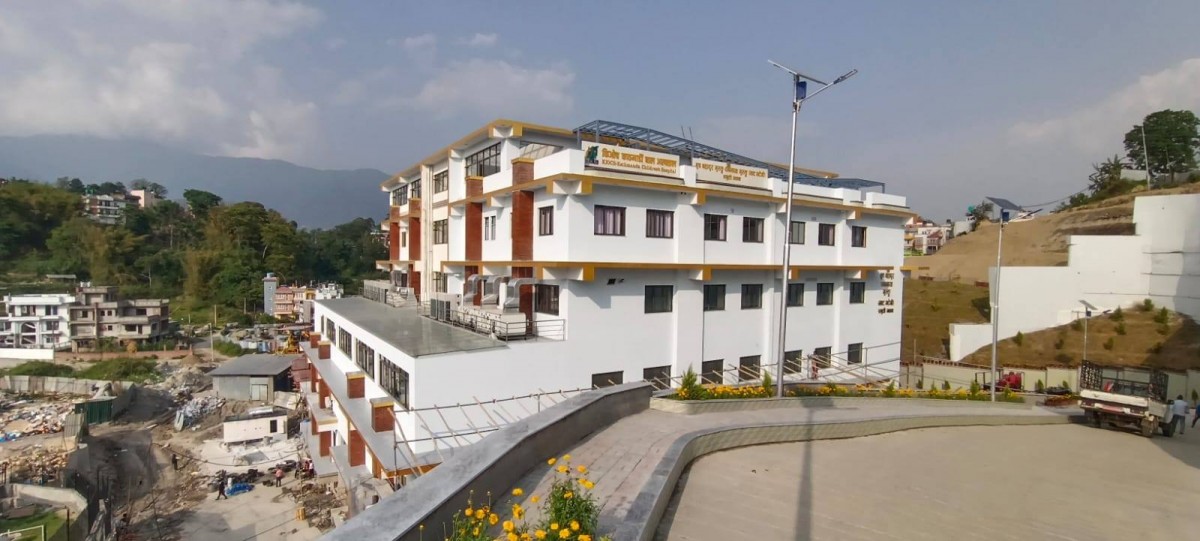 काठमाडौं इन्स्टिच्युट अफ चाइल्ड हेल्थको नयाँ भवन हस्तान्तरण