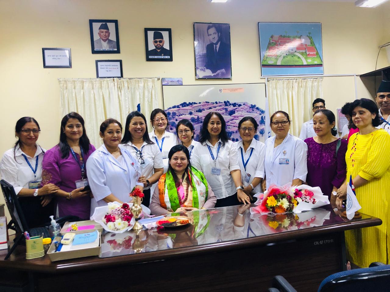 बीपी प्रतिष्ठानकी नवनियुक्त उपकुलपति प्रा.डा. स्मृति कार्कीद्वारा पदभार ग्रहण
