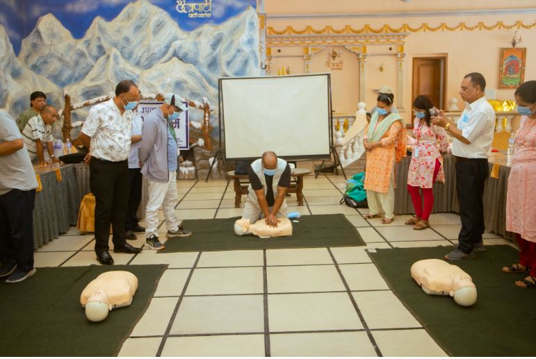 क्षेत्रपाटी क्लबद्वारा आपतकालीन अवस्थामा उपयोगी सिपिआर तथा प्राथमिक उपचार तालिम सम्पन्न
