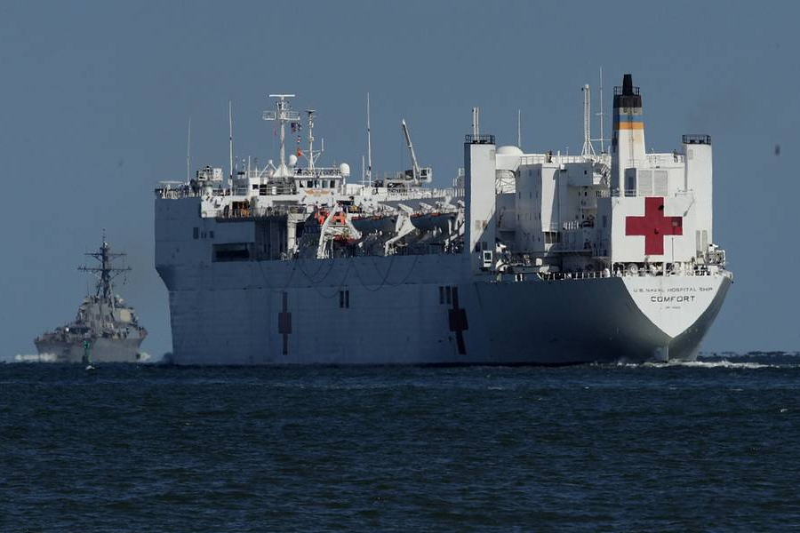 ग्रिनल्याण्डमा अमेरिकी ‘हस्पिटल शिप’ पठाउने ट्रम्पको घोषणा