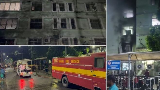 ओडिसाको अस्पतालमा आगलागी : १० बिरामीको मृत्यु, ११ कर्मचारी घाइते