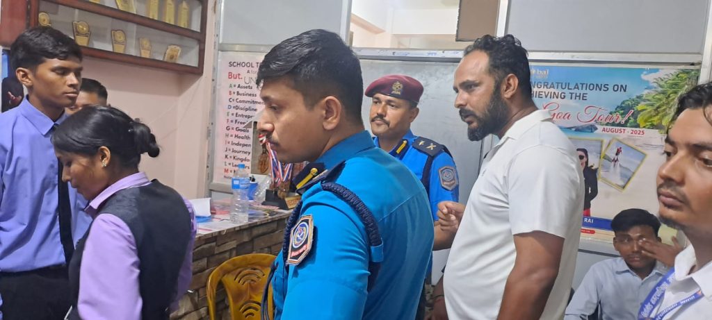 अवैध स्वास्थ्य जाँच र औषधि बिक्रीको आरोपमा ग्लोबल ओरियन्समा प्रहरीको छापा, ४१ जना पक्राउ