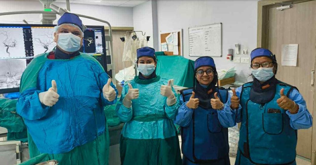 काठमाडौं मेडिकल कलेजमा दुर्लभ मस्तिष्क रोगको सफल उपचार