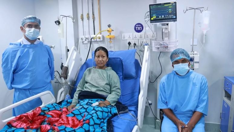 बाढीमा सर्वस्व गुमाएकी विष्णुकुमारीको केएमसीमा निःशुल्क मिर्गौला प्रत्यारोपण