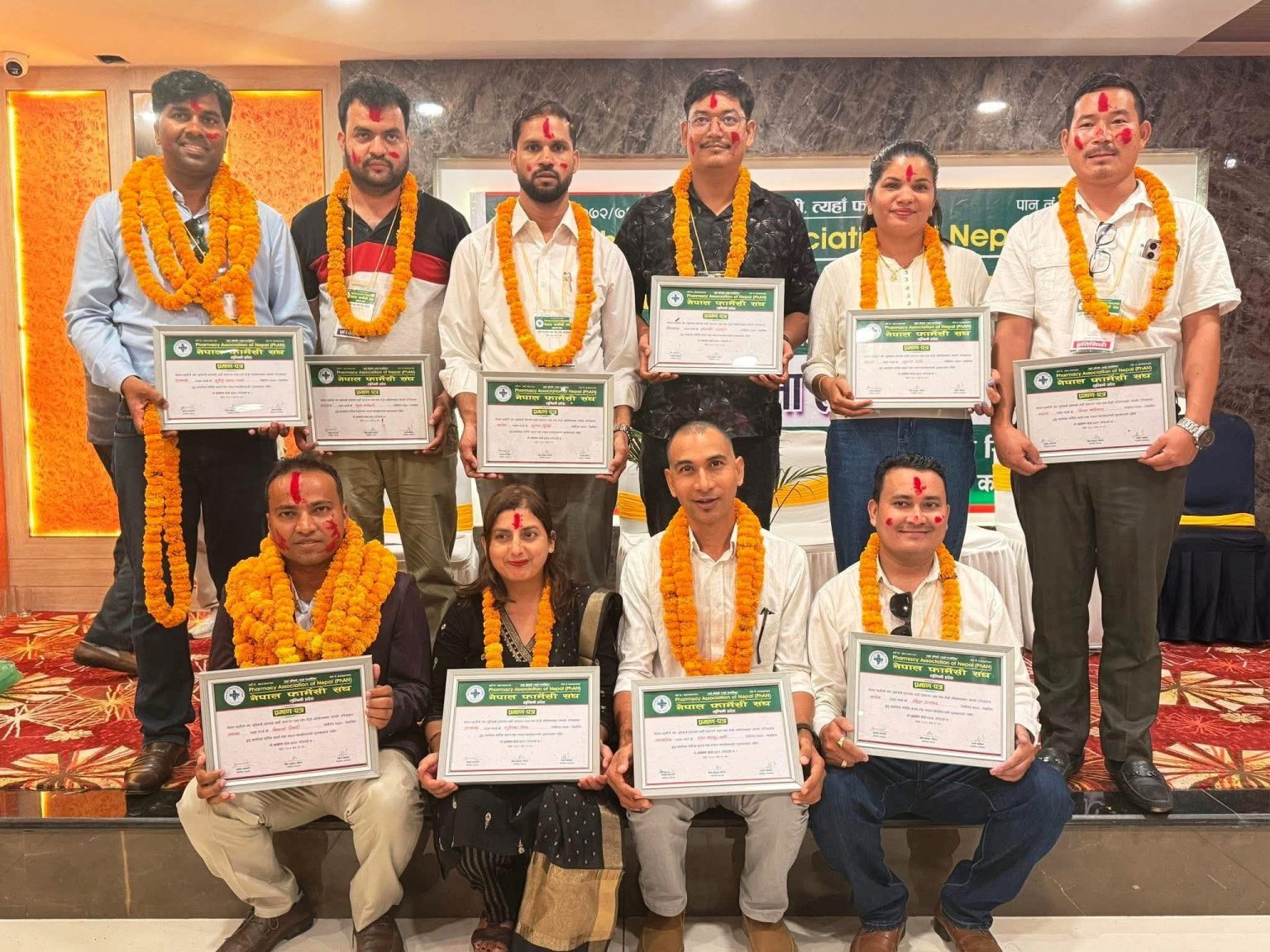 Nepal Pharmacy Association Lumbini elects new leadership: Tiwari as President and Khatri as General Secretary