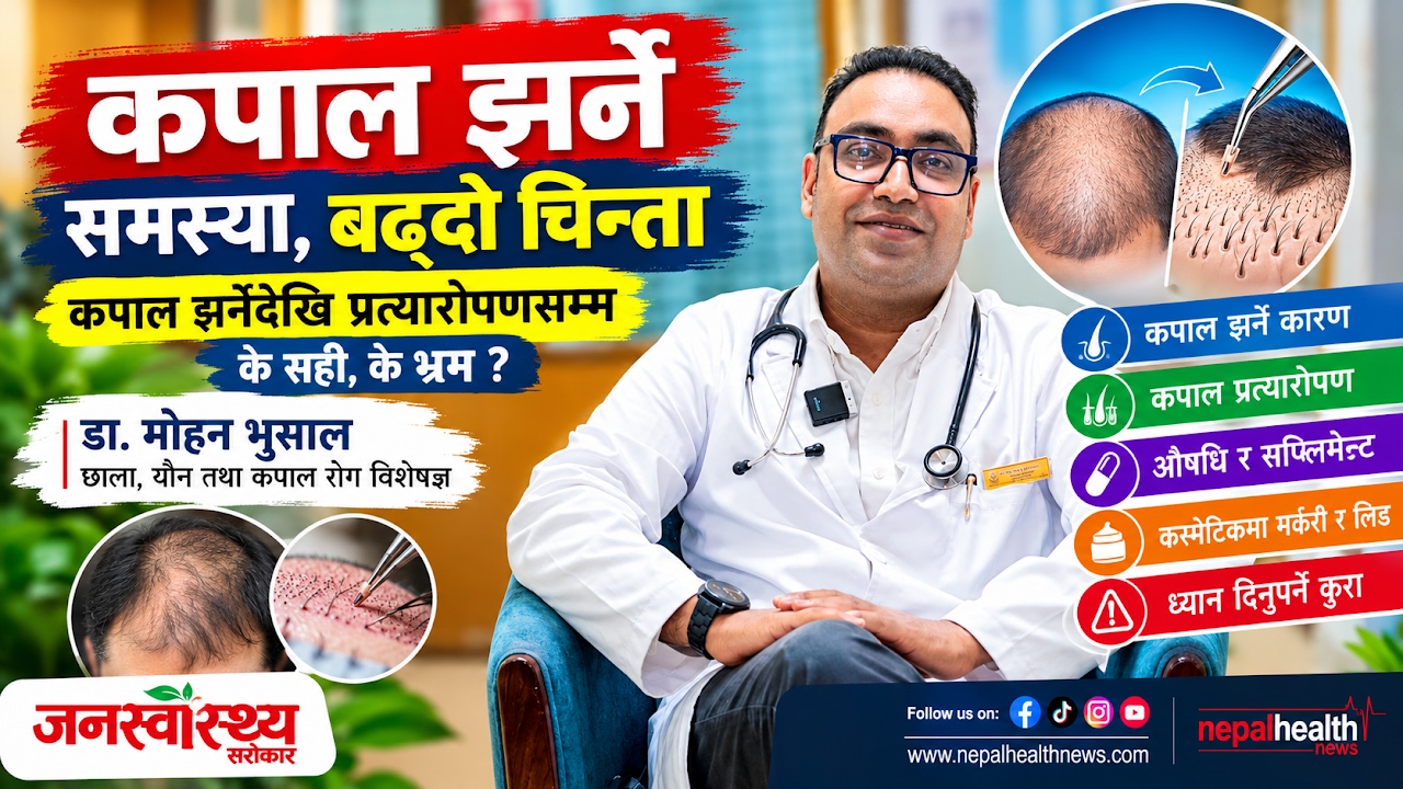 कपाल झर्ने समस्यादेखि कपाल प्रत्यारोपणसम्मः तथ्य, भ्रम र समाधान
