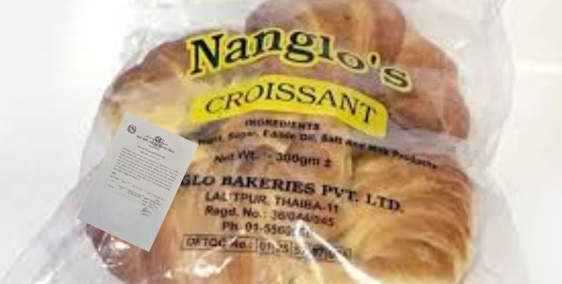 नाङ्लो बेकरीको ‘क्रोइसेन्ट बजारबाट फिर्ता लिन निर्देशन