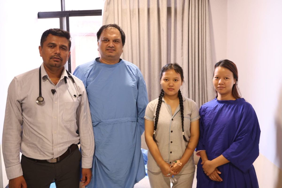 चिरफार बिनै गरियो नसाको जटिल उपचार