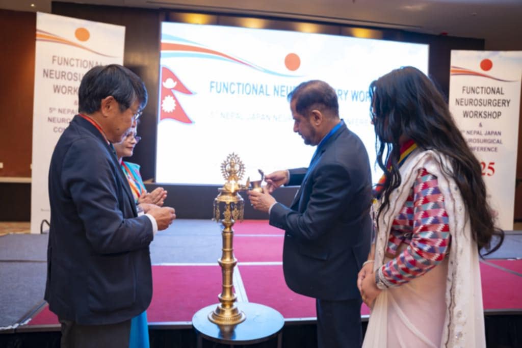 पाँचौँ नेपाल–जापान न्युरोसर्जरी सम्मेलन सुरु, पार्किन्सन्स र मानसिक स्वास्थ्य समस्यामा फोकस