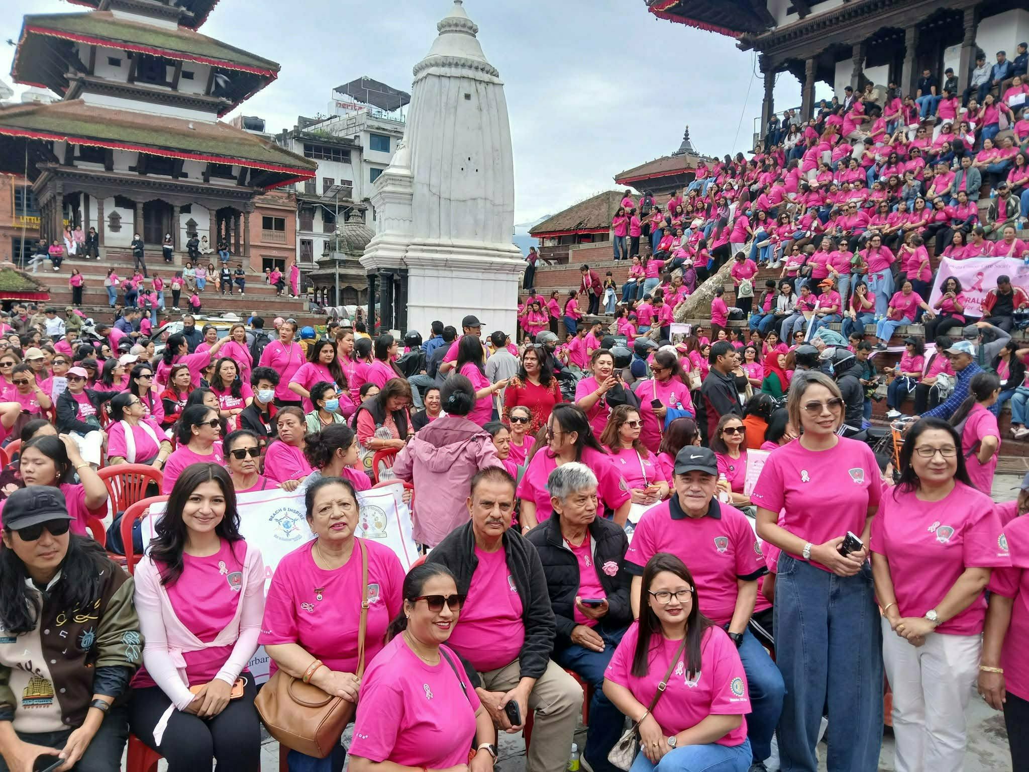 काठमाडौंमा स्तन क्यान्सर सचेतना र्‍याली, ७०० भन्दा बढीको सहभागिता