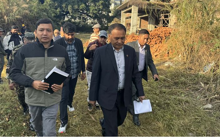 पोखरा स्वास्थ्य विज्ञान प्रतिष्ठानको भवन निर्माणमा अब ढिलासुस्ती सह्य नहुने : कुलमान घिसिङ