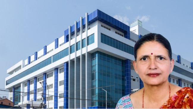 वीर अस्पतालको निमित्त निर्देशकमा प्राडा प्रभा कोइराला नियुक्त