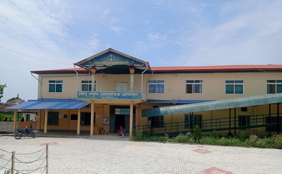 शहीद स्मृति अस्पतालमा धुलिखेल अस्पतालको प्राविधिक सहयोग सुरू