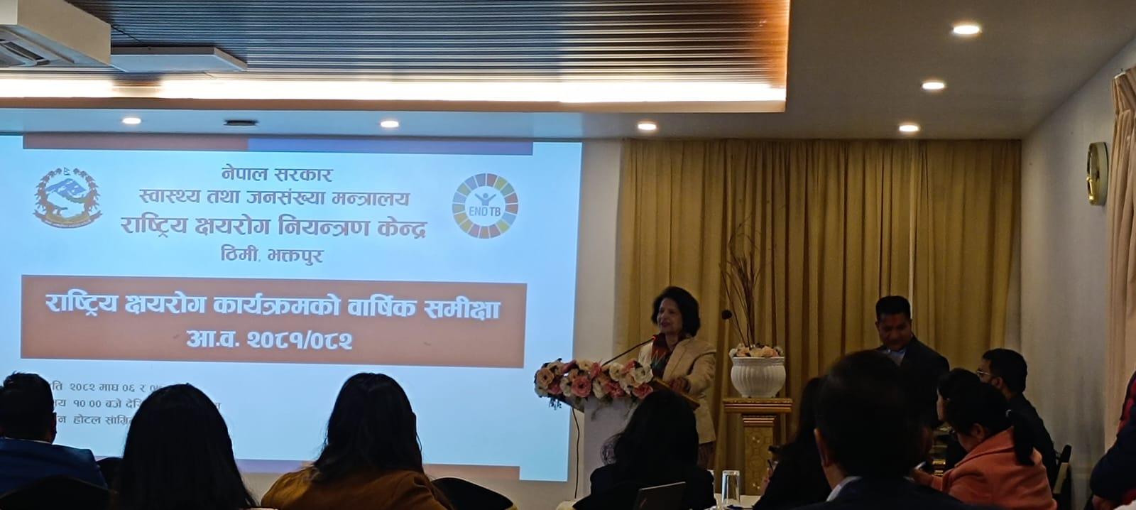 क्षयरोग नियन्त्रणमा समुदायस्तरको पहिचान र उपचार अपरिहार्य : मन्त्री गौतम