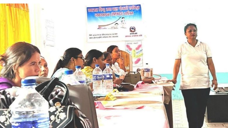 शिशु मृत्युदर घटाउने उद्देश्यले बाँकेमा स्वास्थ्यकर्मीलाई विशेष तालिम सुरु