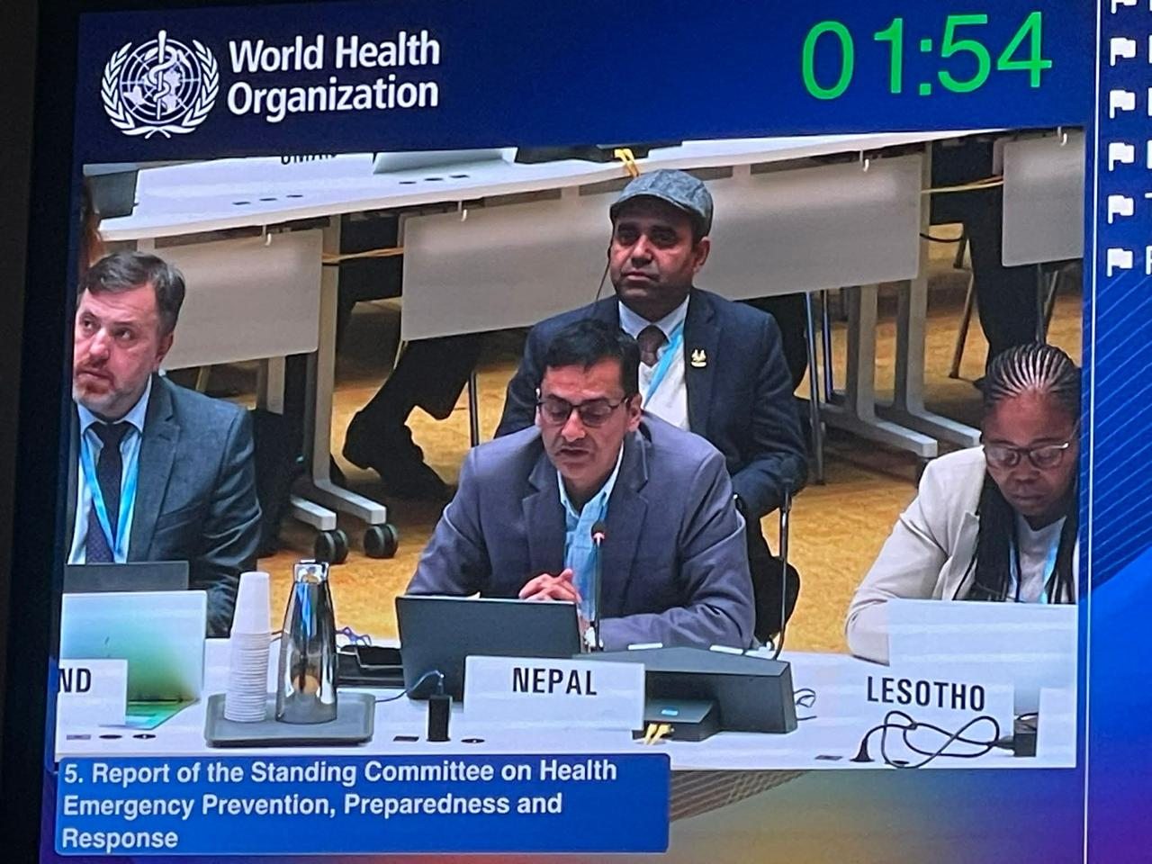 डब्ल्यूएचओको पीबीएसी बैठकमा नेपालको सशक्त उपस्थिति